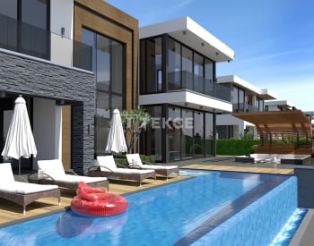 Villas Élégantes Avec Vue Sur La Mer Et Piscine À Alanya Kargıcak 2