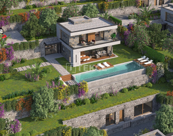 Villa's Met Het Kasteel Van Bodrum En Uniek Uitzicht Op Zee 7