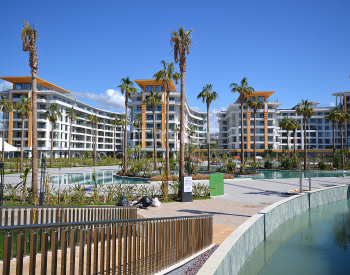 Alanya'da Kapsamlı Sosyal Tesislere Sahip Sitede Şık Daireler 9