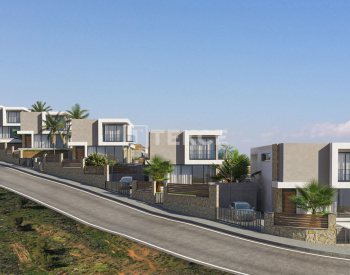 Kuzey Kıbrıs Lefke'de Kapanmaz Deniz Manzaralı Akıllı Villalar 1