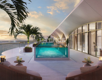 朱美拉棕榈岛（palm Jumeirah）上的海景和迪拜市景公寓 6