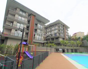 Apartamentos En Un Complejo Seguro Con Piscina En Sarıyer Estambul 1