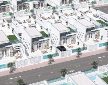 Villor På En Nivå Med Pool Och Solarium I Los Alcázares Murcia 2
