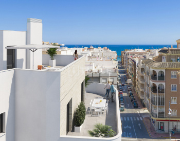 Torrevieja Costa Blanca’da Sahile Yakın Elegant Daireler 8
