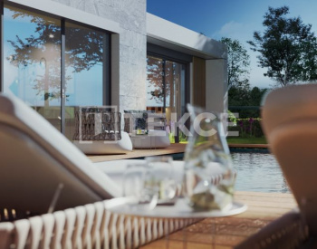 Villor I Ett Projekt I İzmir Turkiet Med Fristående Trädgårdar 8