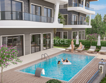 Villas Independientes Junto A La Colina En Alanya Kargıcak 8