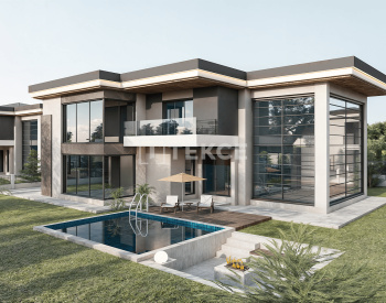 Villas for Sale with Private Pools in a Gated Complex in İncek 1
