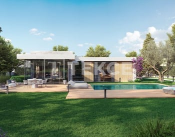 Villor I Ett Projekt I İzmir Turkiet Med Fristående Trädgårdar 4