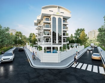 Квартиры в комплексе с бассейном на лоне природы в Аланье 4