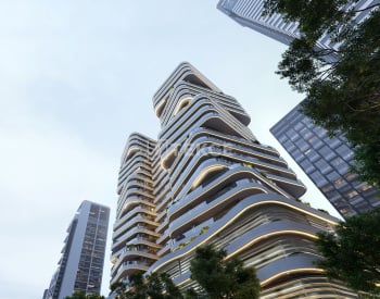 Business Bay'de Burj Khalifa ve Kanal Manzaralı İkonik Proje 1