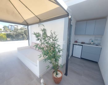 Twin Villa Con Jardín Independiente Y Vistas Al Mar En Bodrum Türkbükü 16
