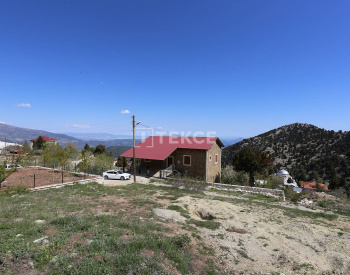 Hus Med Bergsutsikt Och Sammanflätad Natur I Antalya 6
