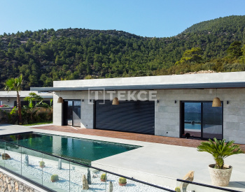 Imponująca, Stylowa Willa Z Widokiem Na Morze W Bodrum Konacık 2