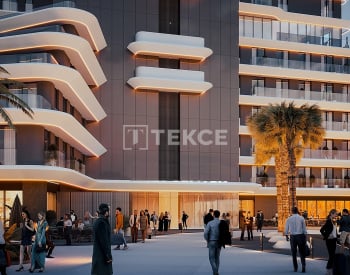 Lägenheter I Ett Säkrat Projekt Med Pool I İzmir Konak 6