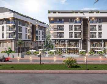 Immobiliers Dans Un Projet Avec Piscine Et Sécurité À Konyaalti Hurma 3