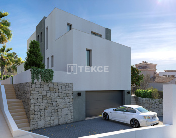 Meerblickvilla In Der Nähe Des Stadtzentrums Von Calpe Alicante 2