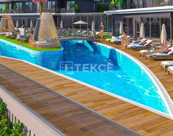 Lägenheter I Ett Komplex Med Stads- Och Havsutsikt I Alanya Kargıcak 9