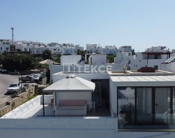Twin Villa Con Jardín Independiente Y Vistas Al Mar En Bodrum Türkbükü 13