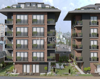 İstanbul Üsküdar'da Site İçinde Deniz ve Şehir Manzaralı Daireler 1