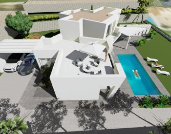 Elegant Hus Med Havsutsikt Och Pool I Calpe Alicante 3