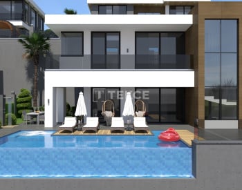 Villas Élégantes Avec Vue Sur La Mer Et Piscine À Alanya Kargıcak 4