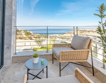 Fristående Villor Med Panoramautsikt Över Havet I Bodrum 6