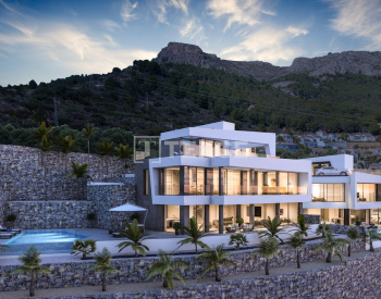 Villor Med Panoramautsikt Över Havet I Calpe Alicante 3