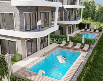Villas Independientes Junto A La Colina En Alanya Kargıcak 6