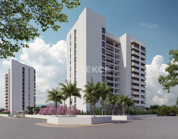 Mersin'de Deniz ve Şehir Manzaralı Kapsamlı Projede Daireler 1