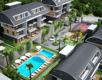 Apartamenty Dwupoziomowe Na Osiedlu Z Basenem W Alanyi Bektaş 6