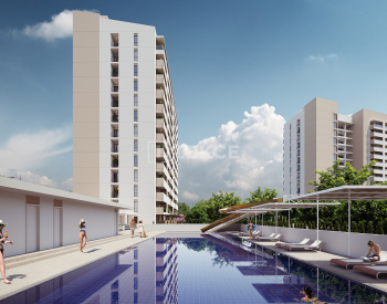 Mersin'de Deniz ve Şehir Manzaralı Kapsamlı Projede Daireler 2