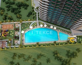 梅尔辛（mersin） 特杰（tece）优越位置的待售公寓 1