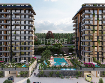 Alanya Kestel'de Deniz Manzaralı Satılık Daireler 7