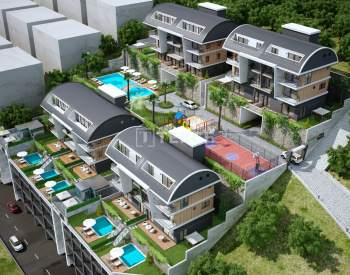 Apartamenty Dwupoziomowe Na Osiedlu Z Basenem W Alanyi Bektaş 8