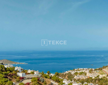 Fristående Villor Med Panoramautsikt Över Havet I Bodrum 2
