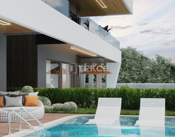 Semi-detached Sea-view Villas with Private Pools in Tepe Alanya 11