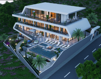 Vrijstaande Villa Met Zeezicht En Zwembad In Alanya 4