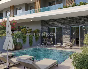 Stylish Apartments in a Complex with Rich Amenities in Alanya Oba 10