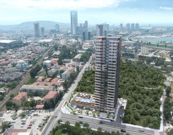 Apartamentos Con Vistas Al Mar En Un Amplio Proyecto En İzmir Konak 5