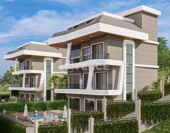 Villas Independientes Junto A La Colina En Alanya Kargıcak 9