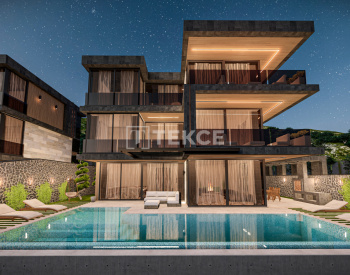 Villas De 5 Chambres Vue Mer À Mugla Fethiye 7