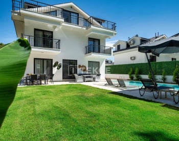 Fethiye Çiftlik'te Müstakil Havuzlu Otoparklı Modern Villalar 2