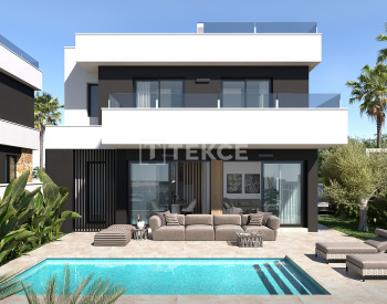 Villas Élégantes Avec Piscine Et Terrasse Sur Le Toit À Ciudad Quesada 8