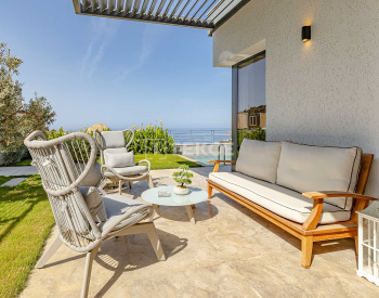 Fristående Villor Med Panoramautsikt Över Havet I Bodrum 8