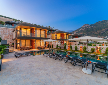 Villor Med Havsutsikt Och Inomhus-/utomhuspooler I Antalya Kaş 10