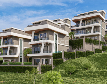 Villas Independientes Junto A La Colina En Alanya Kargıcak 4