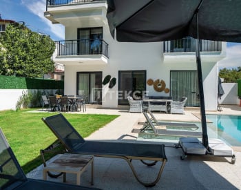 Fethiye Çiftlik'te Müstakil Havuzlu Otoparklı Modern Villalar 5
