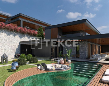 Bodrum Gümüşlük'te Deniz Manzaralı ve Havuzlu Müstakil Villalar 1