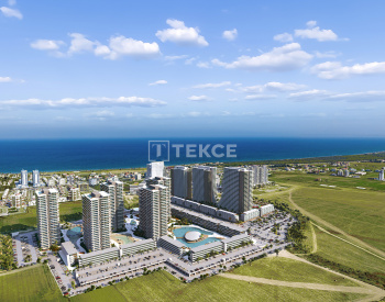 Kıbrıs İskele'de Plaja Yakın Otel Konseptli Sitede Daireler 12