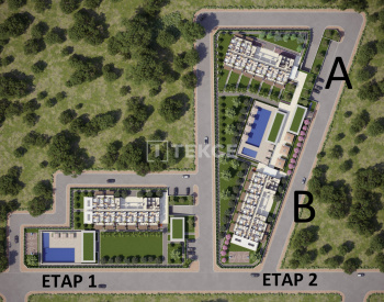 Mersin'de Deniz ve Şehir Manzaralı Kapsamlı Projede Daireler 11